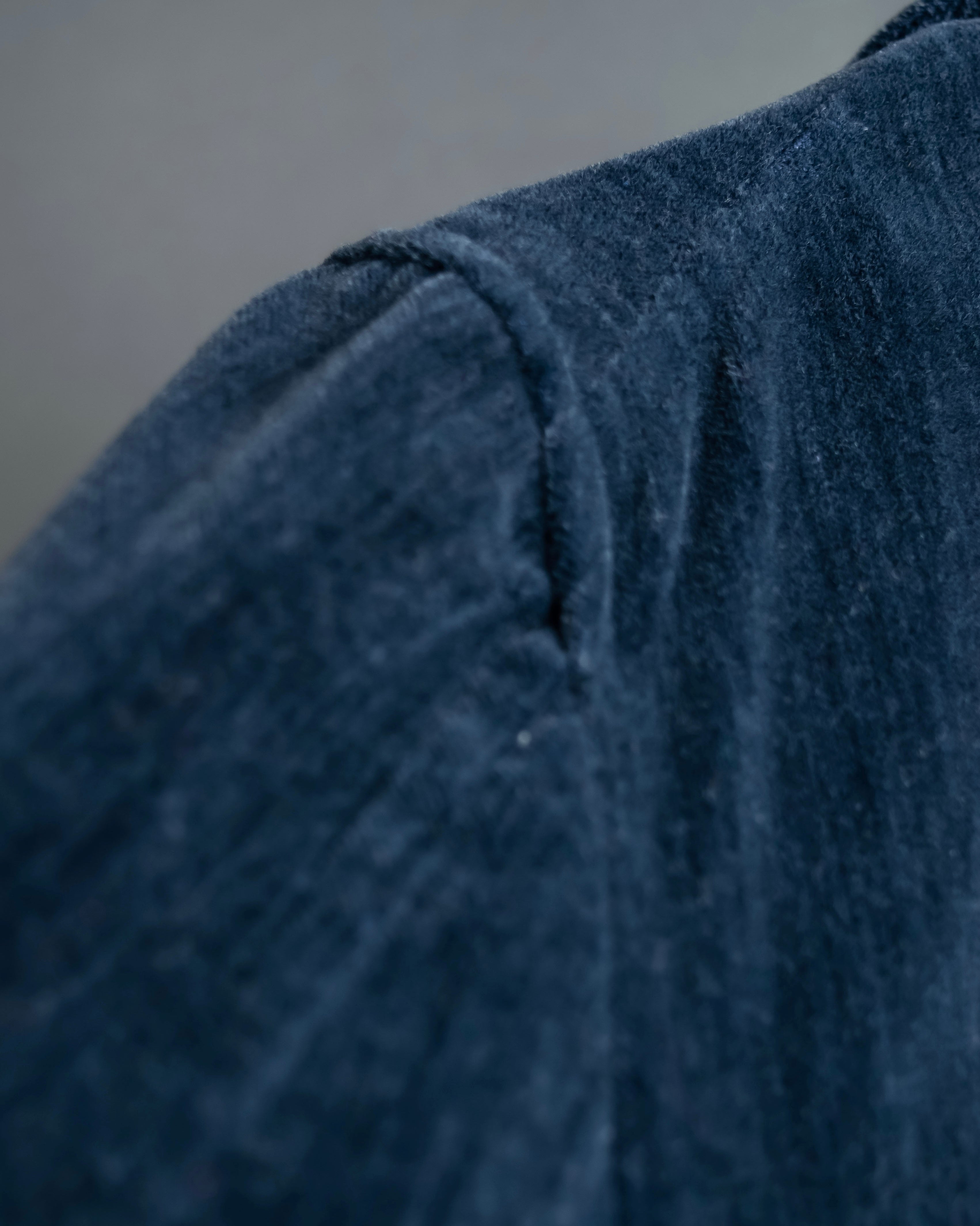 "Comme des garçons robe de chambre" Beautiful velour double half coat