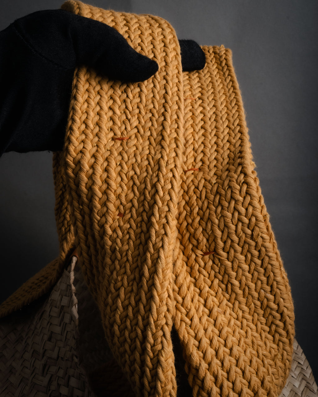 “JW Anderson” 2019-2023 Knitted strap basket tote