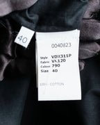 "VIKTOR&ROLF" Special oversized frill dress shirt