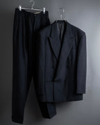 "GIORGIO ARMANI"Double-breasted classic tailoring set up