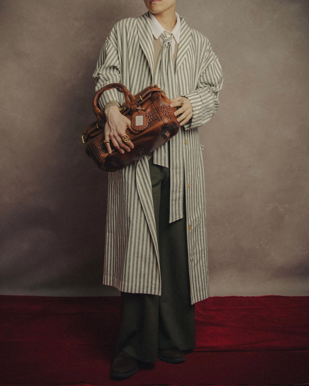 -SPECIAL- “GUCCI” 2016-2021 Archive inspired braided leather top handle bag