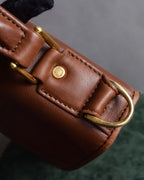 "BALENCIAGA" Water repellent flap square leather bag