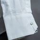 "Bruno Pieters." 2-way collar design stand-up collar dress shirt