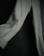 “PRADA” 10’s Linen tailored suit set