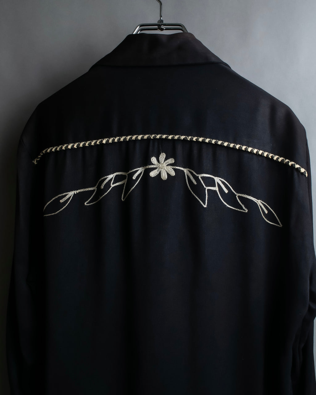 "Vintage Western detail shirt jacket"