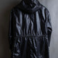 "BURBERRY Black Label" Checked nylon gather hooded blouson