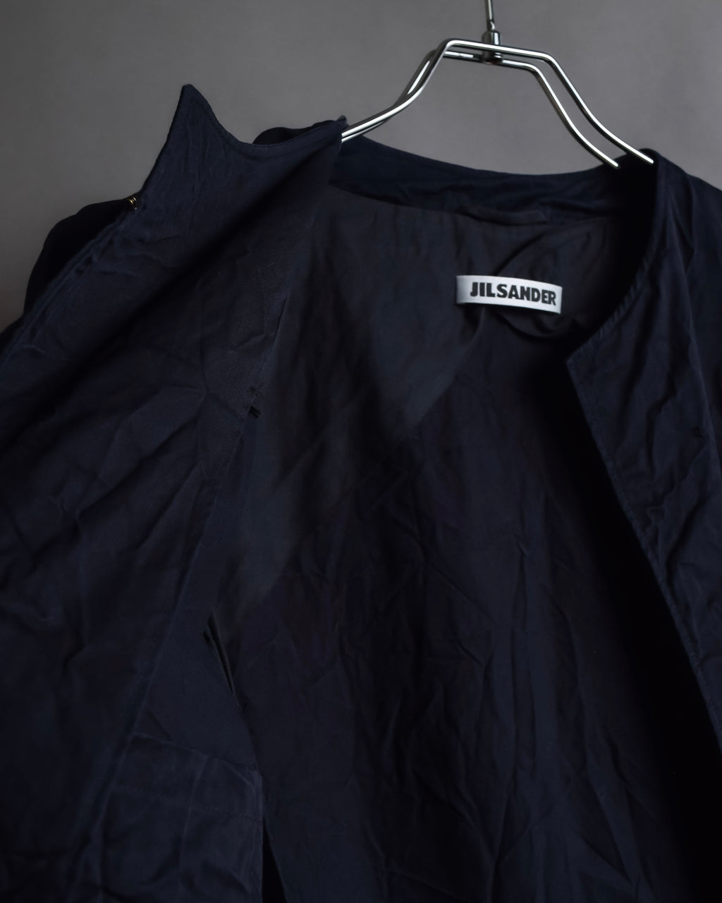 "JIL SANDER" Washer finish flat pocket design jacket