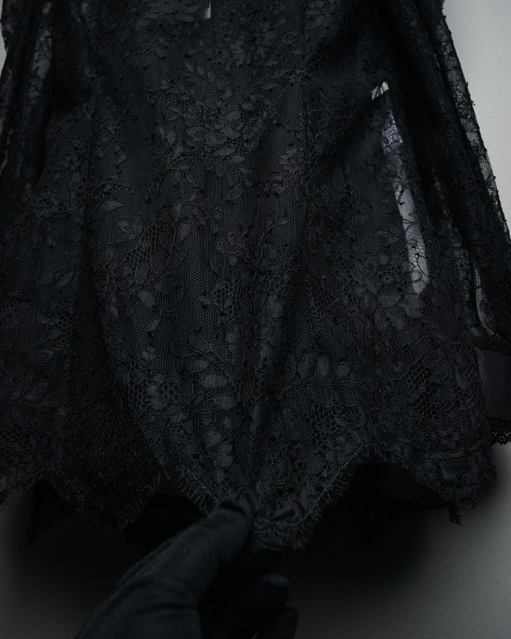 -SPECIAL- “GUCCI“ 2017-18 Fall winter lace bow blouse