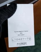 "Valentino Garavani" Leather combination design gold parts shoulder bag