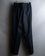 "Christian Dior" Mohair blend straight silhouette slacks