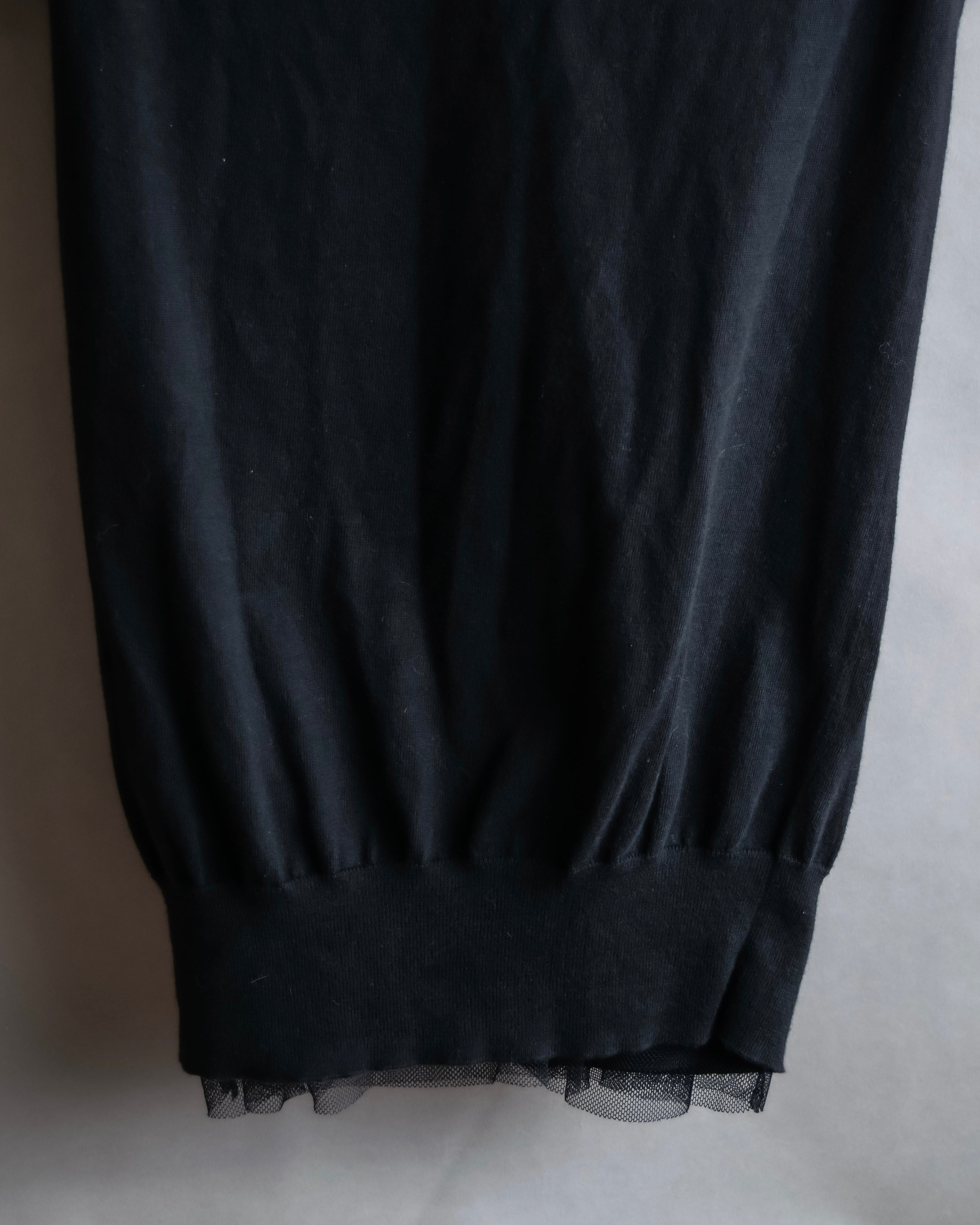 "sacai luck" Layered tulle tunic tops
