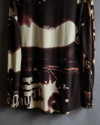 "JEAN PAUL GAULTIER" City night view graphic shirt