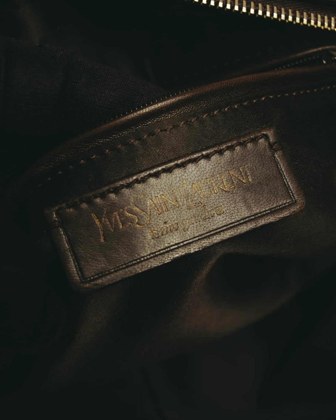 -SPECIAL- “Yves Saint Laurent” 00’s-10’s Muse leather handbag