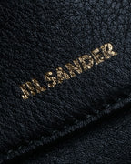 "JIL SANDER" Minimalist design leather shoulder bag