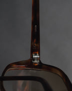 "Yves Saint Laurent" 80’s-90’s Oversized double-bridge aviator sunglasses