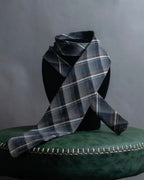 "COMME des GARCONS HOMME"
Argyle check pattern wool necktie