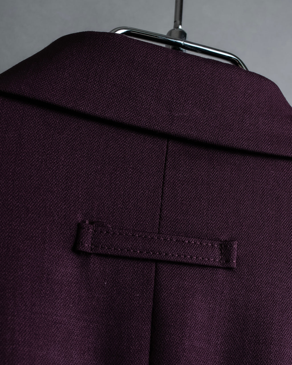 "JEAN PAUL GAULTIER FEMME"
 Beautiful purple color shaped wool tailored jacket