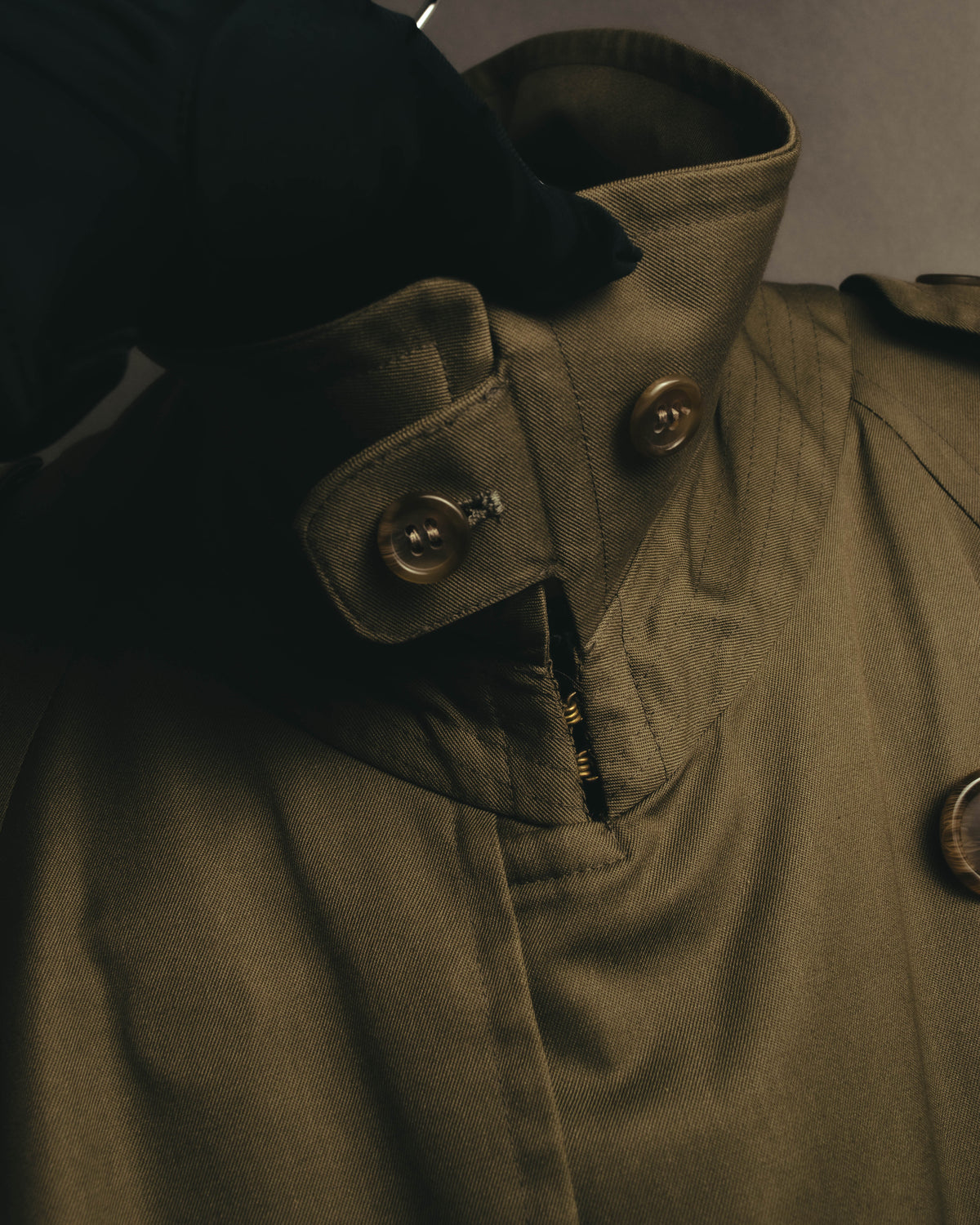 “Burberrys” 80’s Heritage check long trench coat