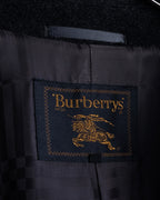 -SPECIAL- "BURBERRYS" 80's-90's Raglan line detail stand collar coat