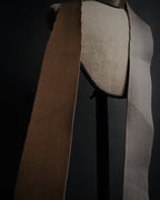 “HERMES” 10’s-20’s Bicolor silk knit tie