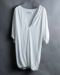 "MAISON MARTIN MARGIELA" Oversized V-neck tunic