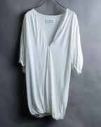 "MAISON MARTIN MARGIELA" Oversized V-neck tunic