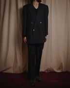 "BALENCIAGA" Double-breasted tailored set up