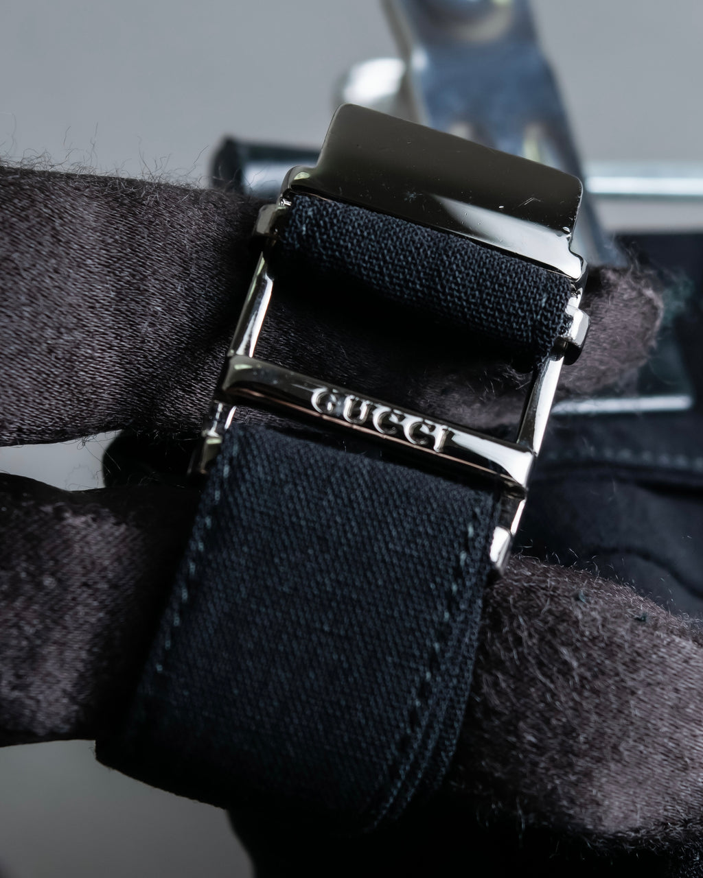 "GUCCI" black oversized mode style set up