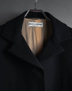 Abrigo de lana de sastrería minimalista de los años 90-00 de Dolce & Gabbana