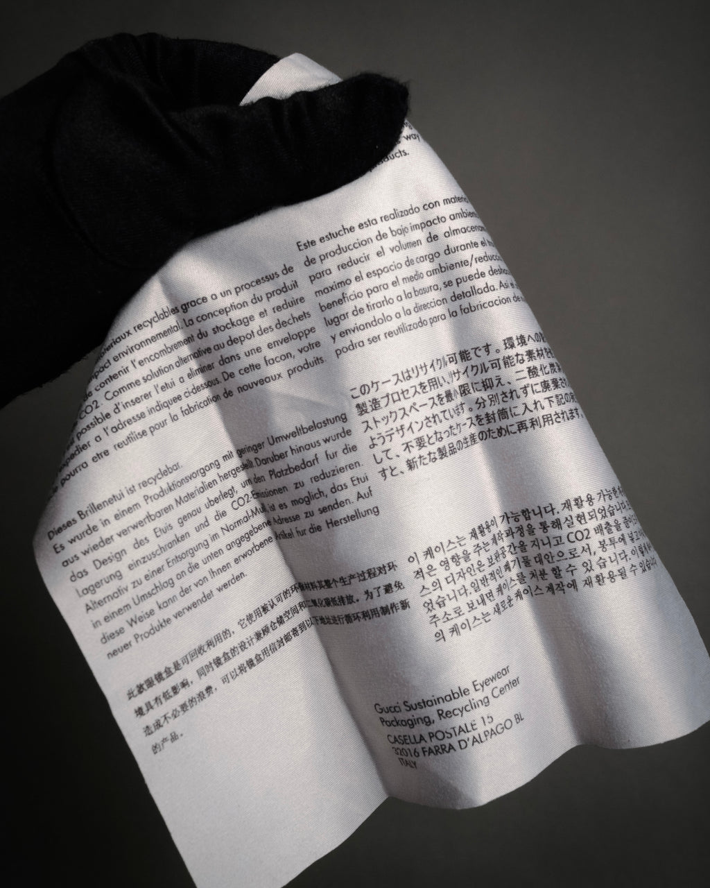 “GUCCI” 2020–Present Bamboo temple bio-based sunglasses