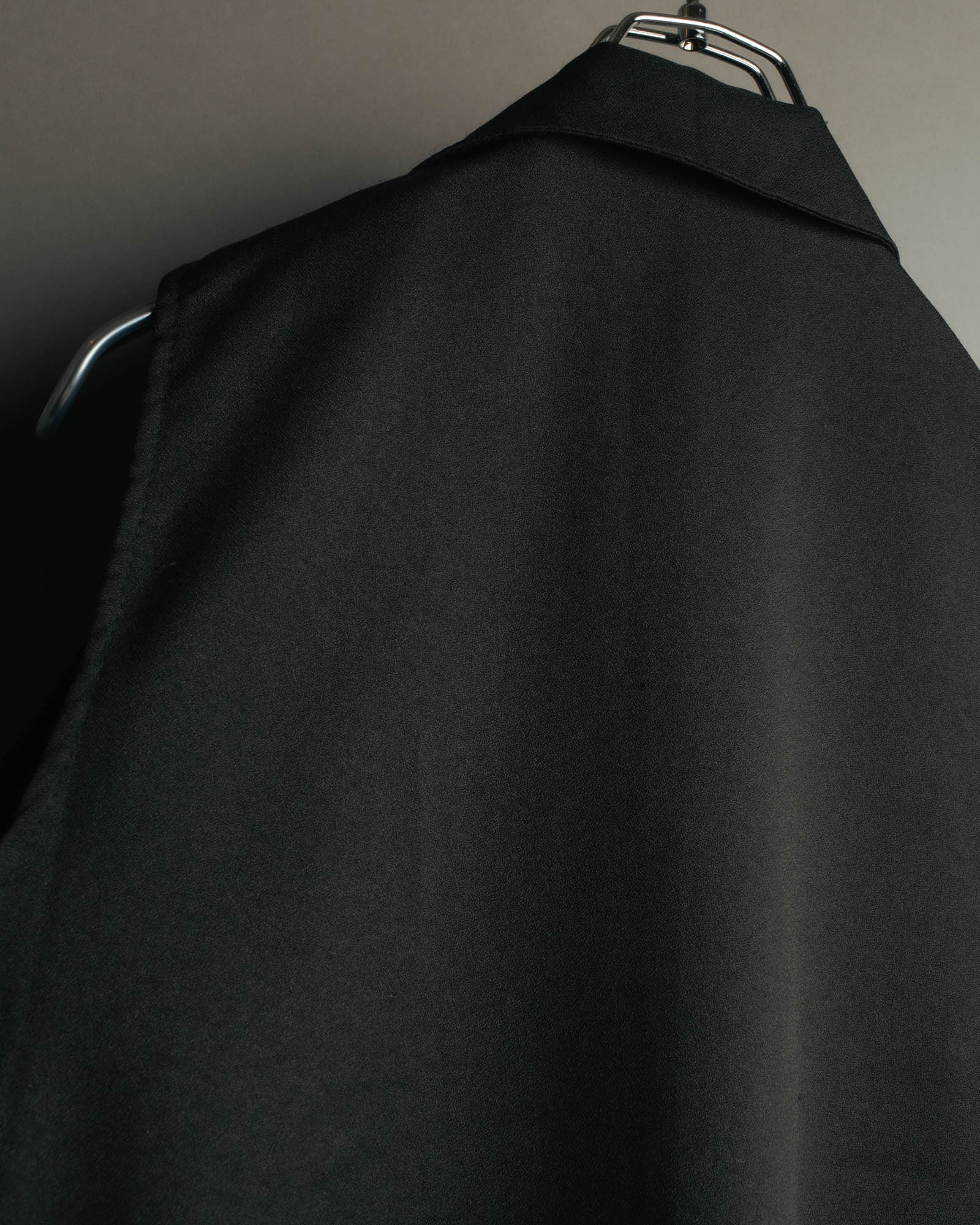 "Jean Paul GAULTIER" 80's-90's Avant-garde sleeveless long gilet coat