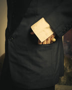-SPECIAL- “Christian Dior MONSIEUR” 80’s-90’s satin peak-lapel tuxedo jacket