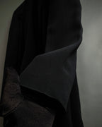 "GUCCI" Three-dimensional lapel design draped tailored jacket