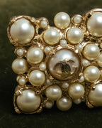 -SPECIAL- “CHANEL” 2013 high summer pearl cc cocktail ring