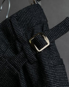 "GUCCI" 90's Tom Ford period bird eye weave set up