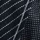 "GIANFRANCO FERRE" Striped＆dotted peak lapel tailored jacket