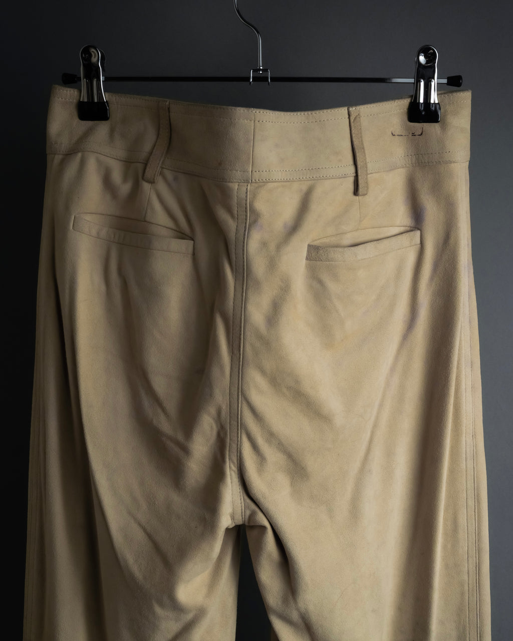 "GUCCI" Sand beige suede set up