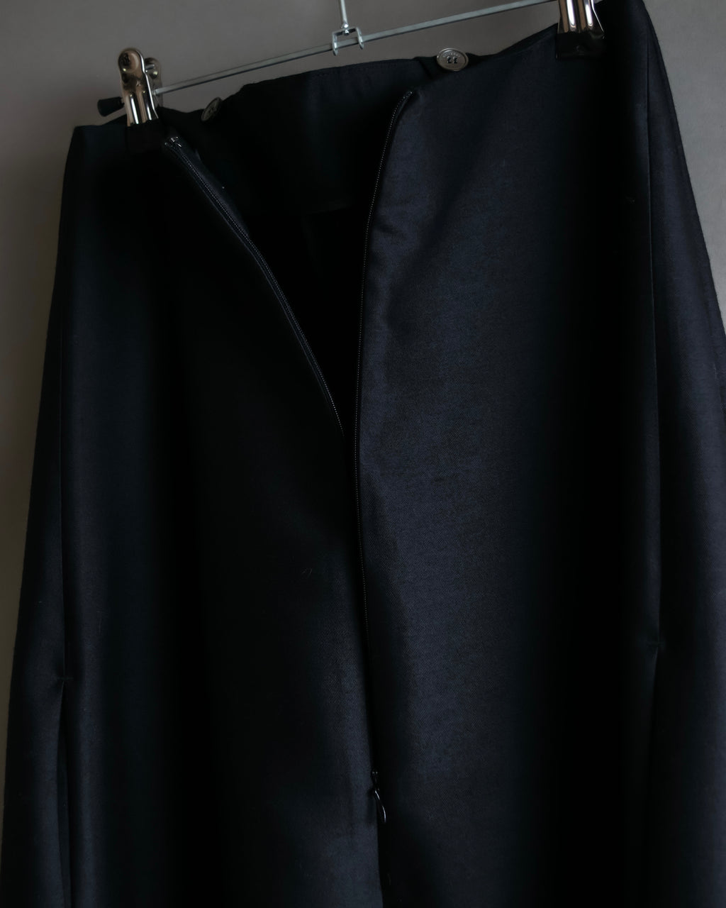 "WE11DONE" Flare silhouette super maxi skirt