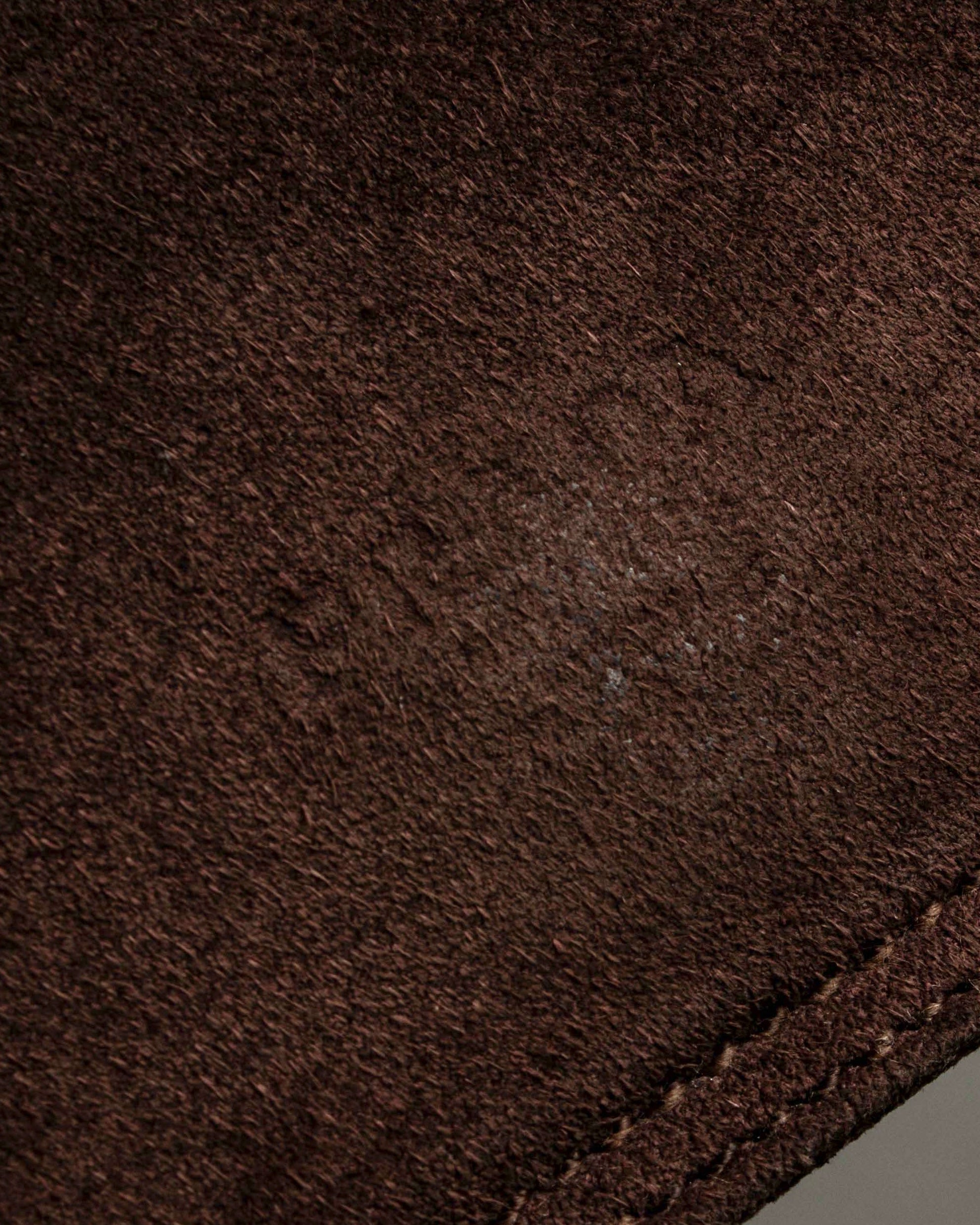 "PRADA" Leather loop strap design suede leather bag