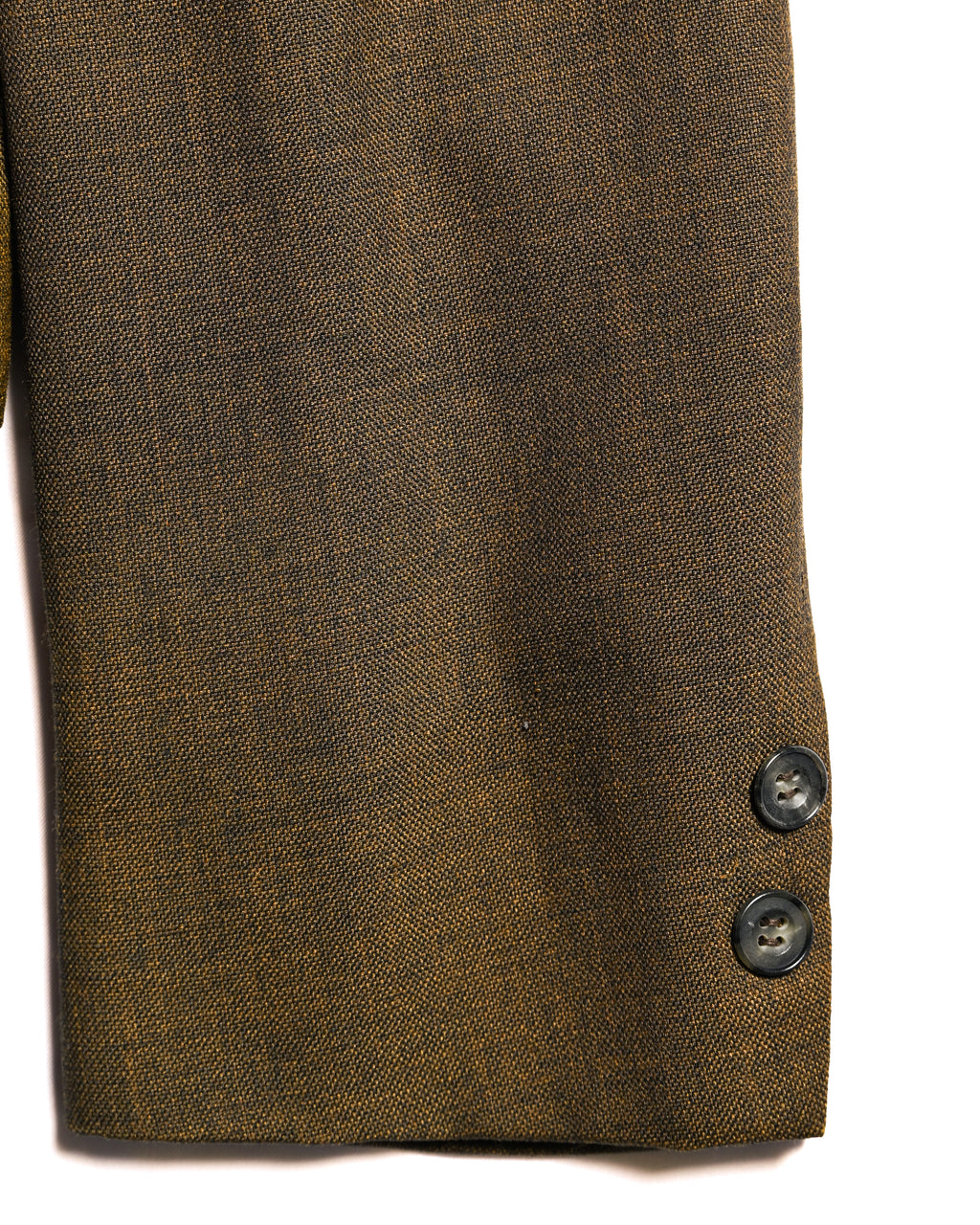 VINTAGE/ Beautiful Olive Colored Single Breasted 3B Tailored Jacket