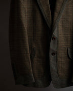 "PAUL SMITH" Flaming detail glen plaid set up