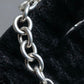 "Tiffany&Co" Heart motif sterling silver chain bracelet