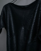 "LOEWE" Glittery short sleeved onepiece