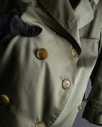 "Burberrys" Vintage water-repellent cotton oversized trench coat