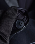 "BALENCIAGA La Mode" Satin-switched piping design tailored jacket