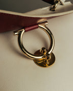 “Salvatore Ferragamo” 2013-2018 gancini bicolor top handle bag