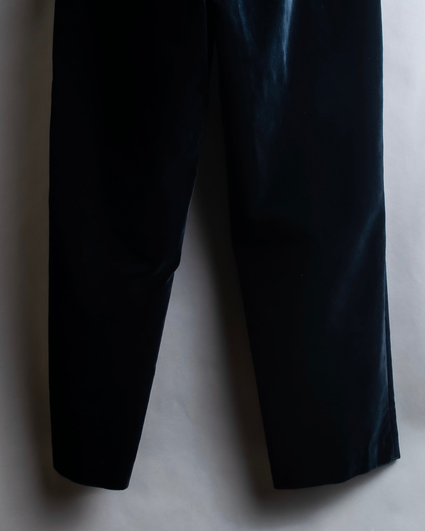 "DRIES VAN NOTTEN" Beautiful velvet straight line slacks