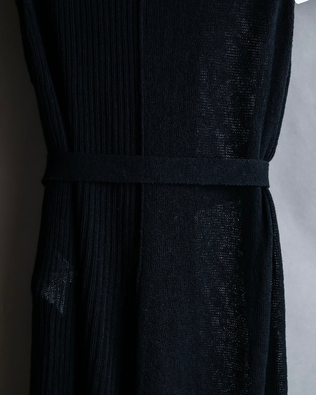 "YOHJI YAMAMOTO FEMME" 13SS Belted sleeveless long dress