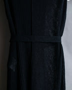 "YOHJI YAMAMOTO FEMME" 13SS Belted sleeveless long dress