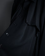 -SPECIAL- "Y's" 15AW Cape design panel oversized stand collar coat